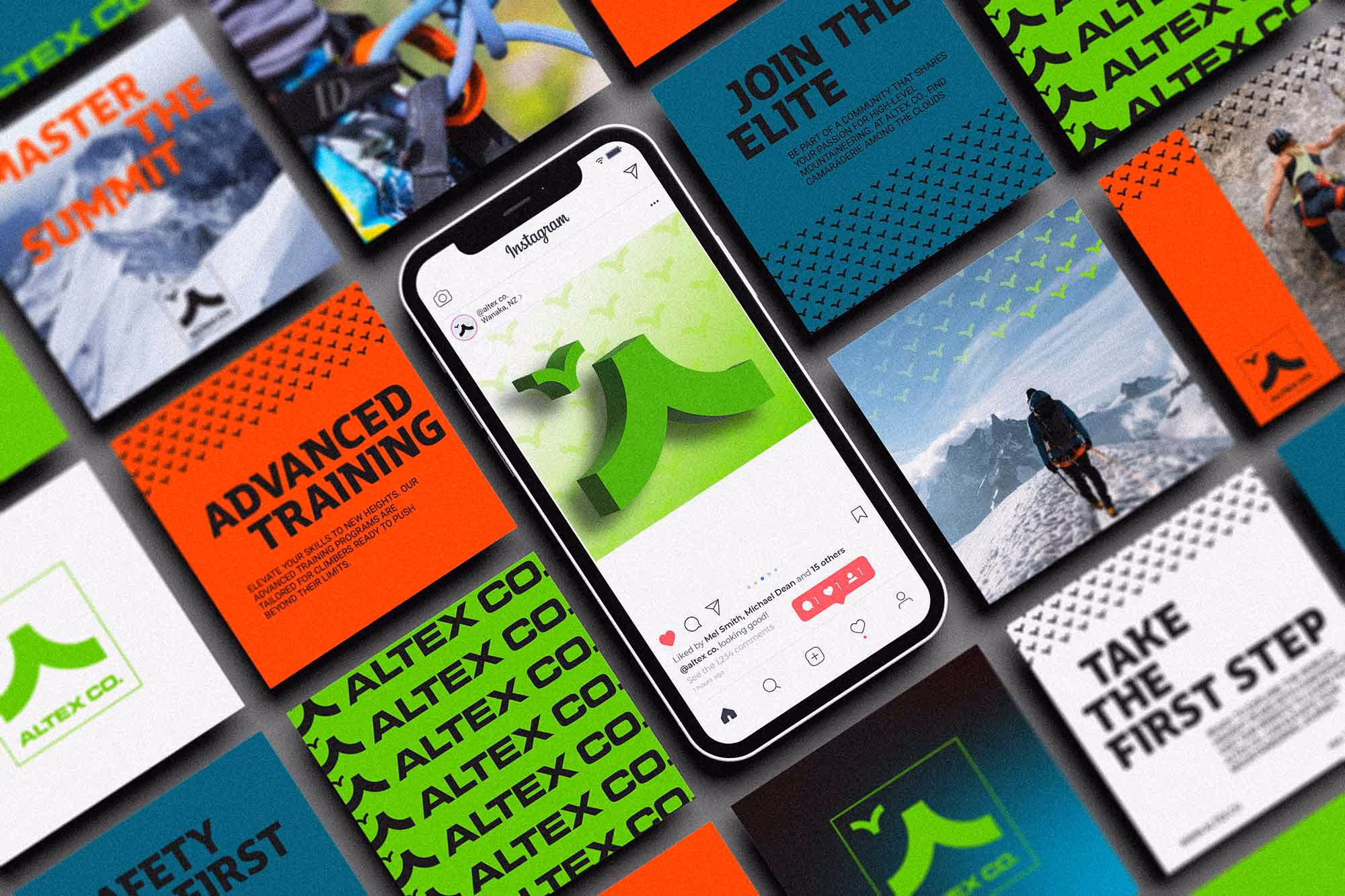Altex Co. social media design.