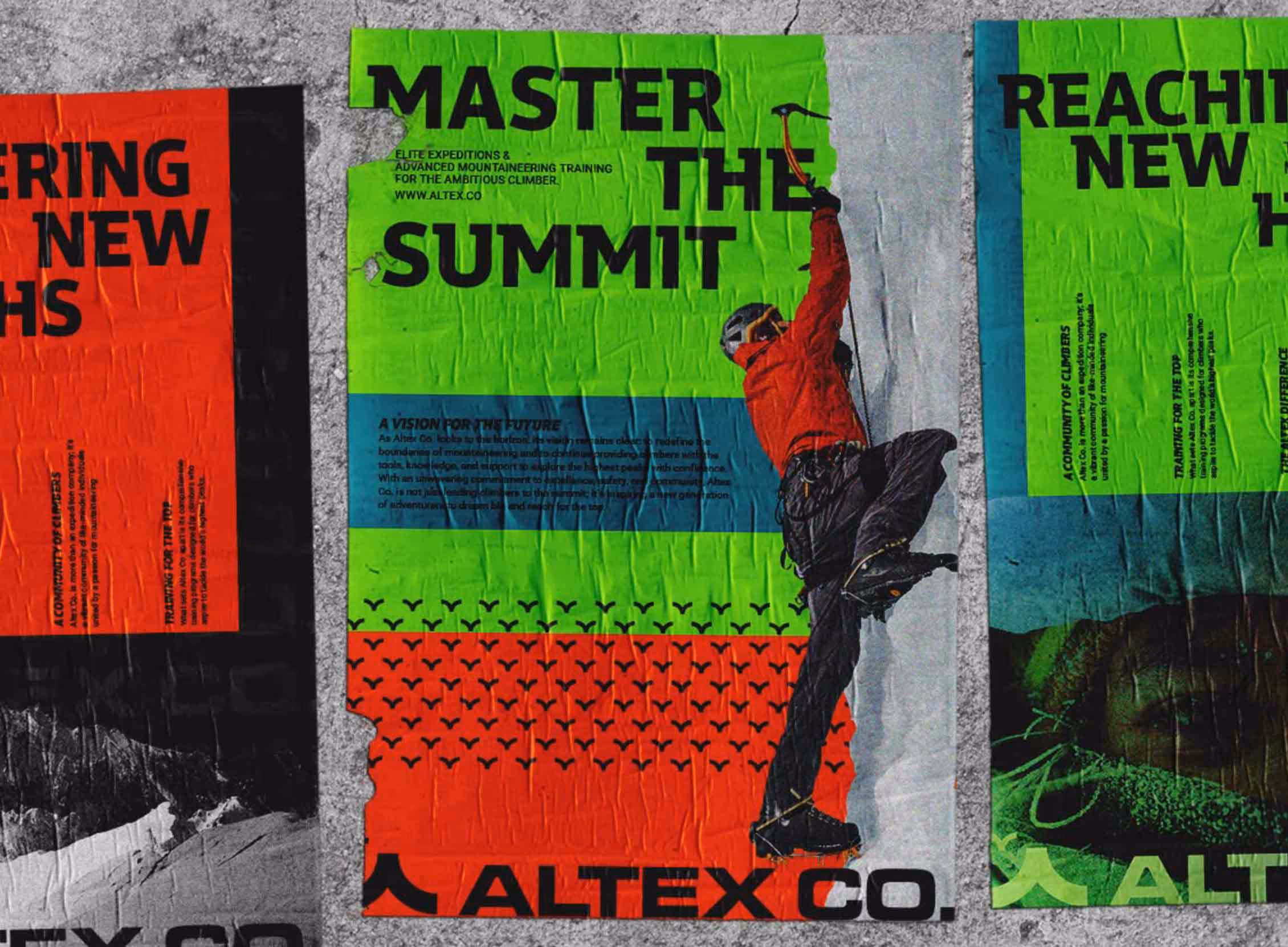 Altex Co. poster design.