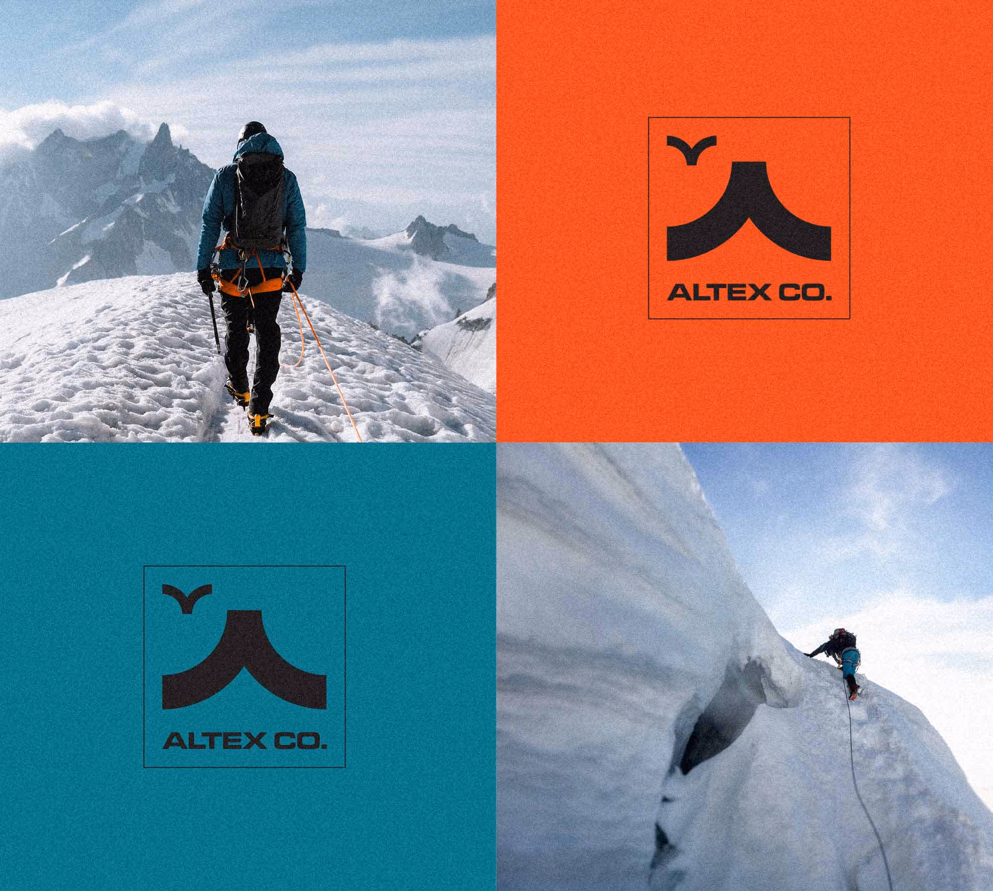 Altex Co. logo design and branding.