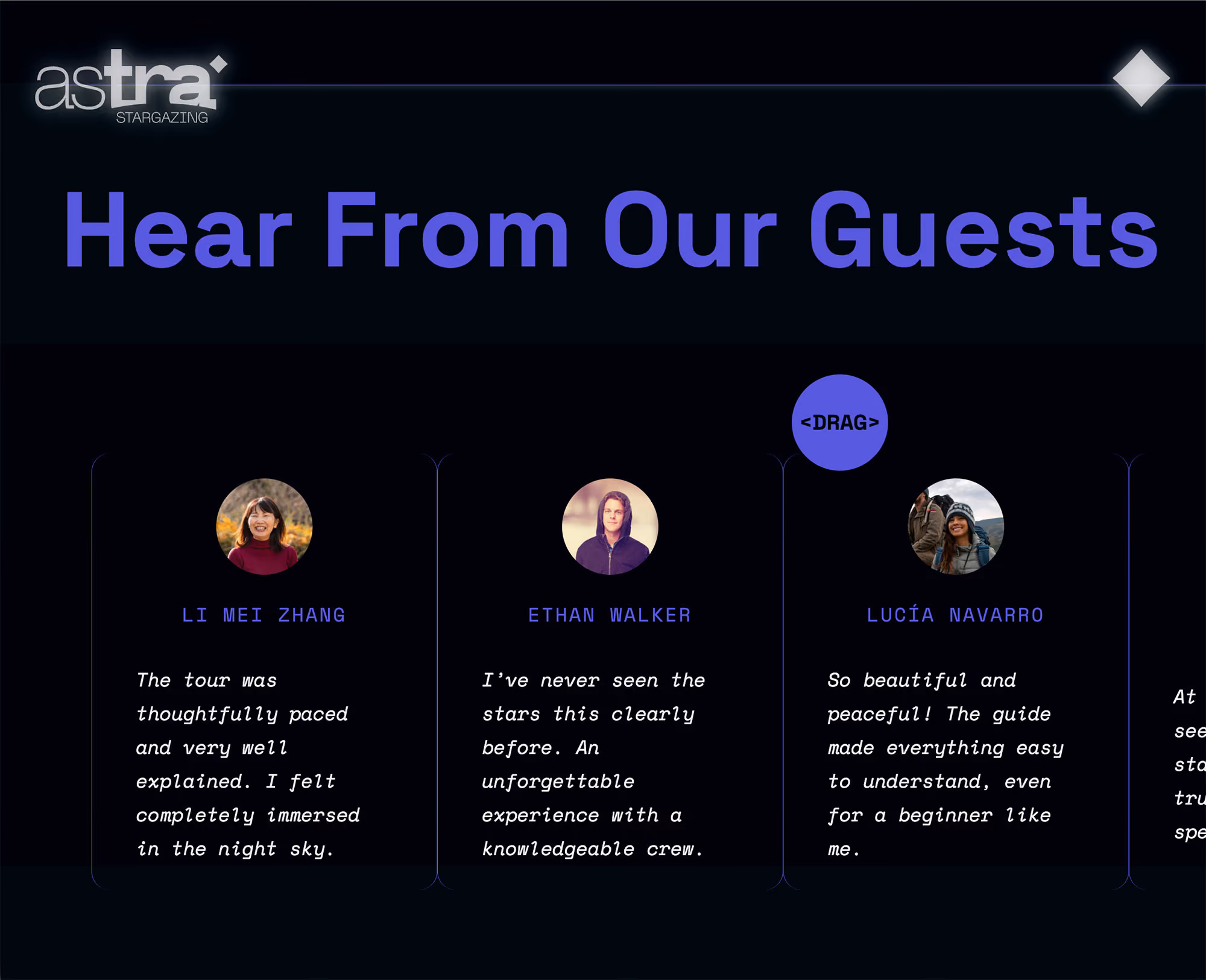 astra project imagery