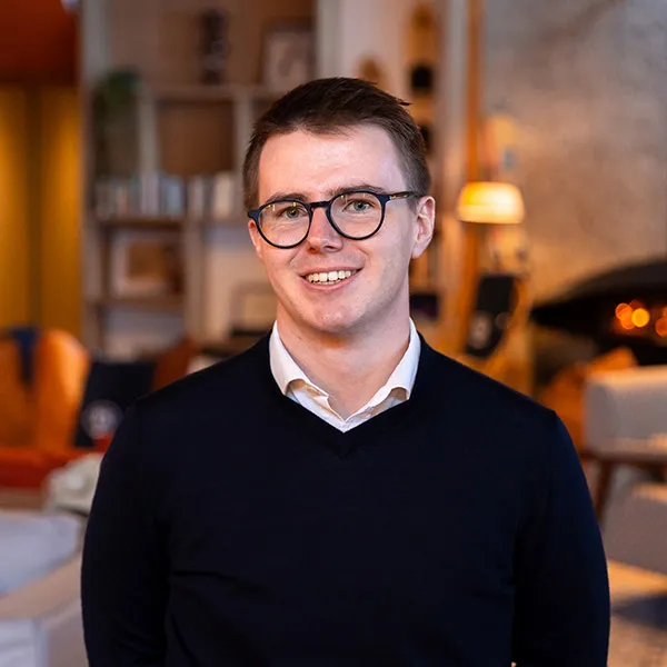 erwan martin, master's student in hotel management at Savignac