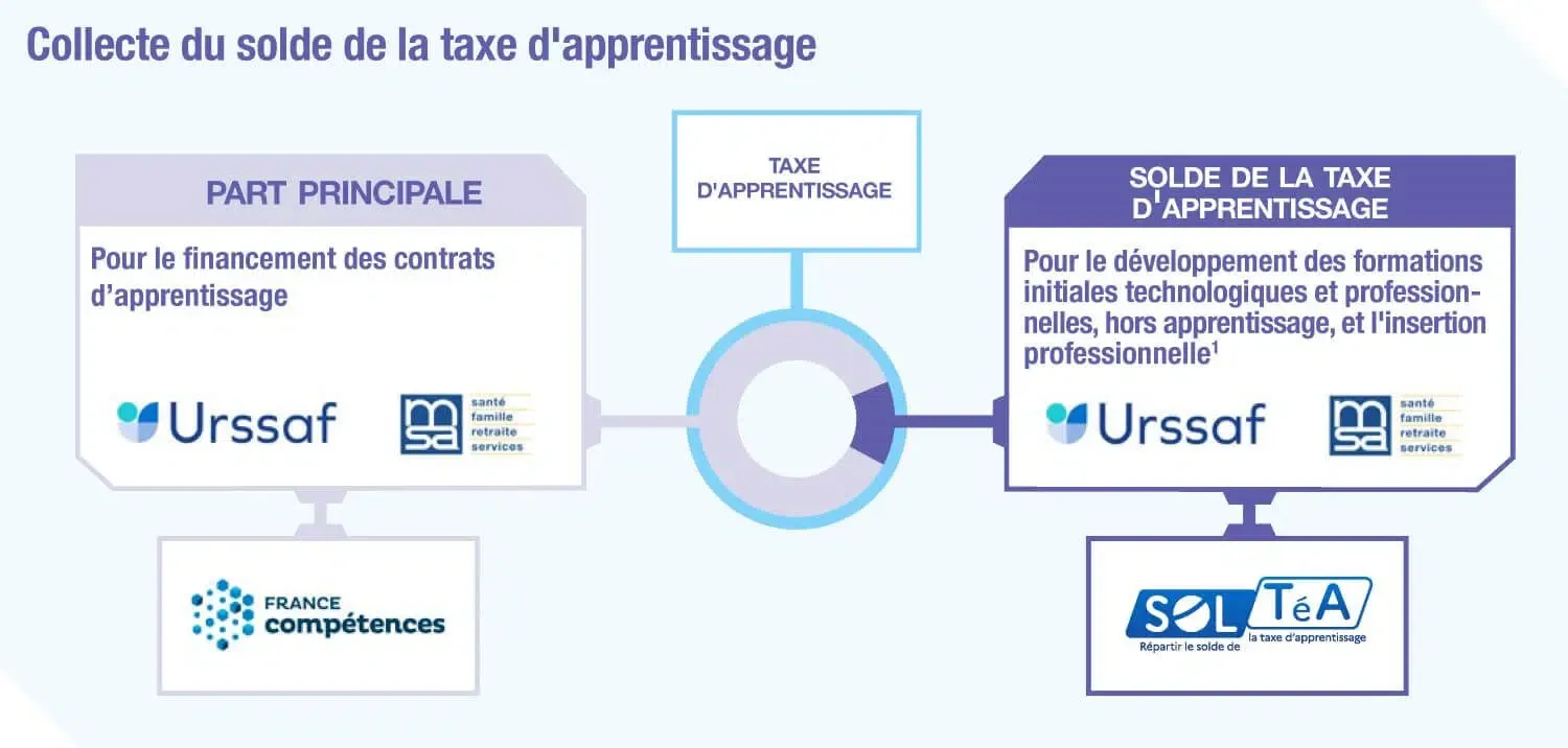 système de collecte de la taxe d'apprentissage