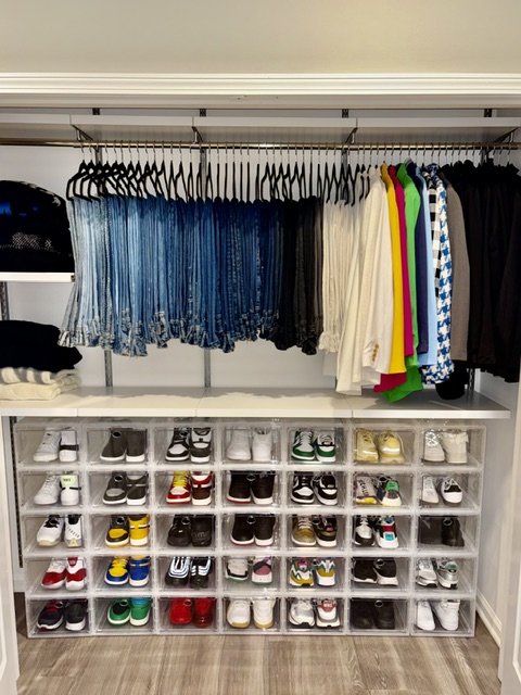 sneaker closet