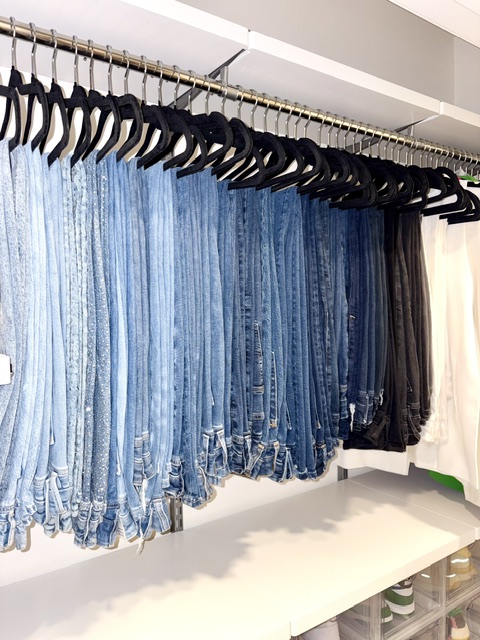 jeans closet