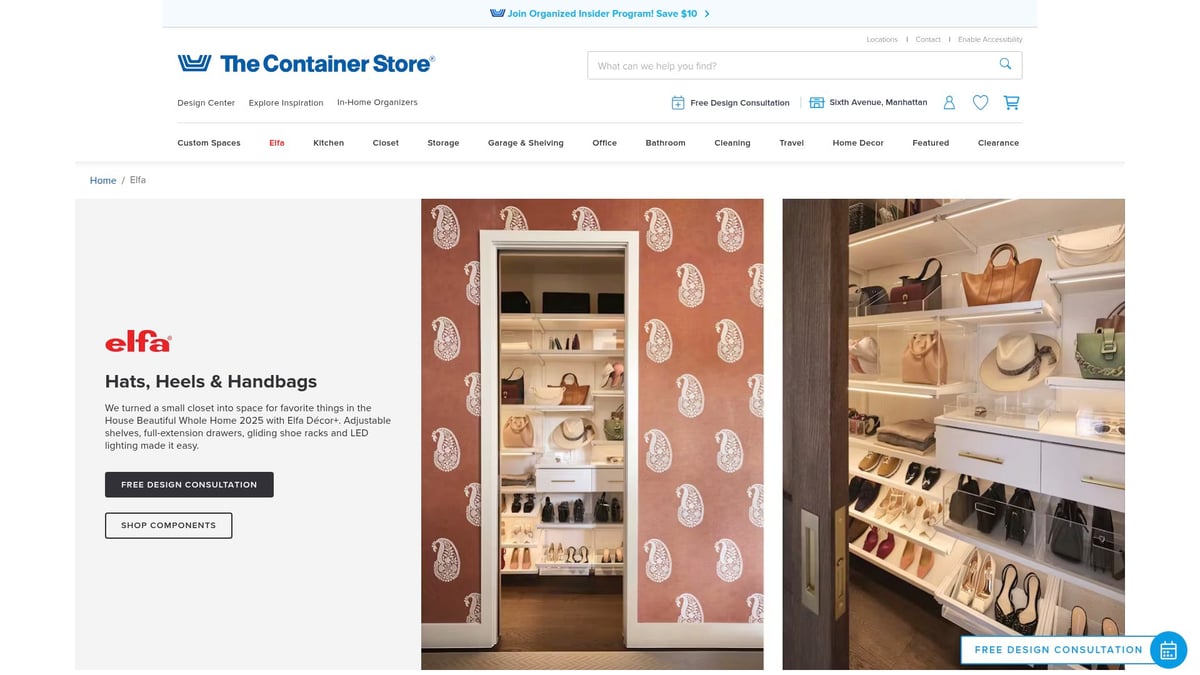 9 Brilliant Pantry Closet Systems to Transform Your Storage in 2026 - The Container Store Elfa Custom Pantry System