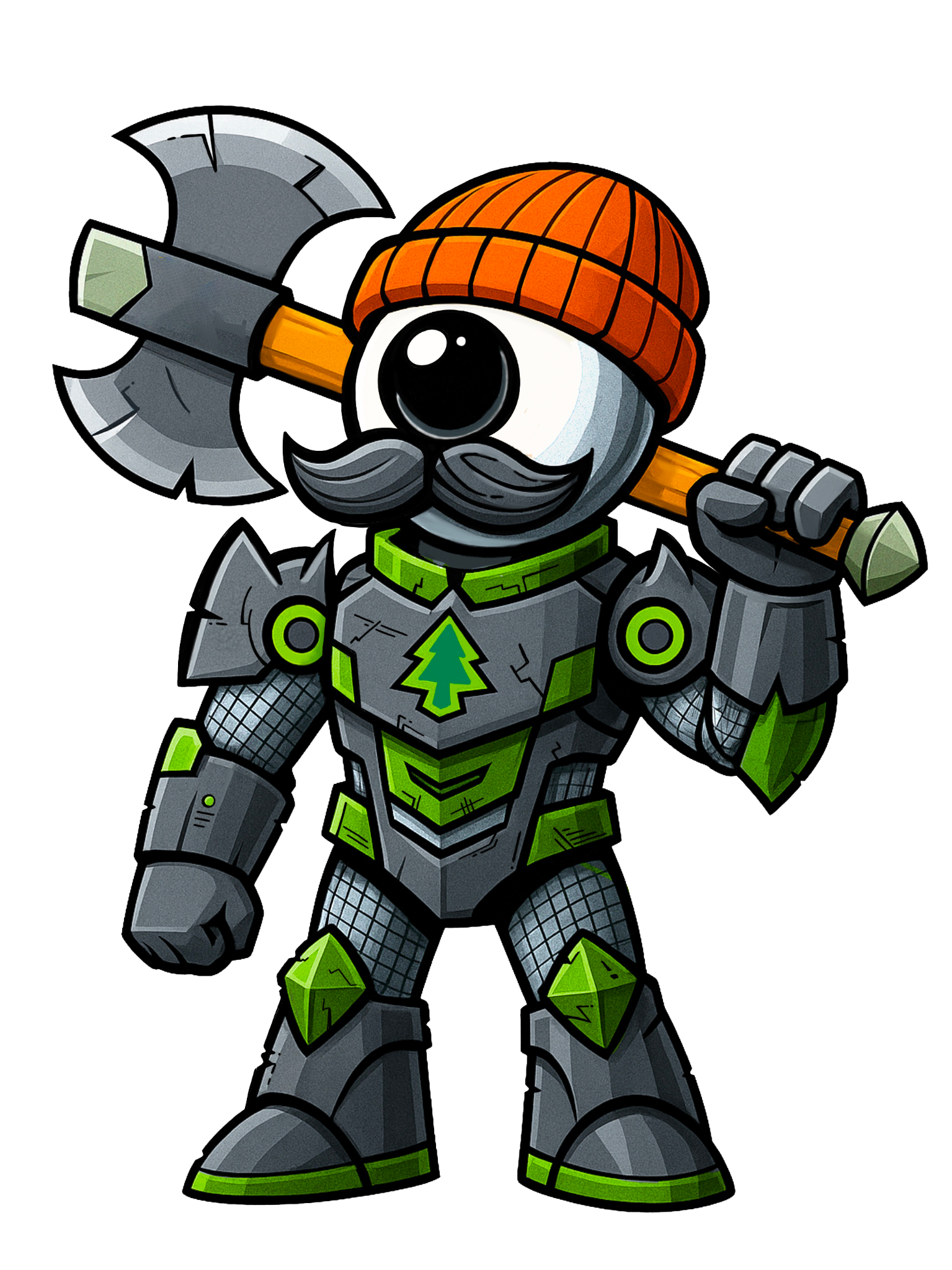 November, the lumberjack bot