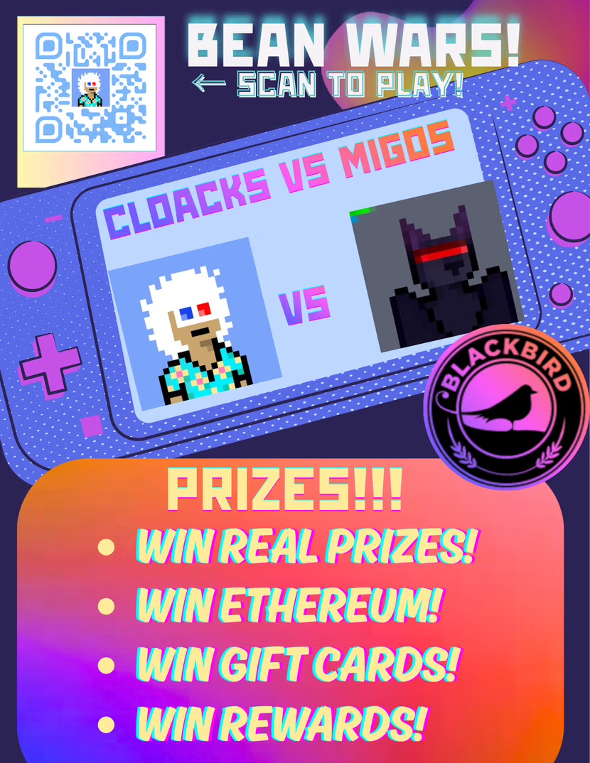 Bean Wars game poster