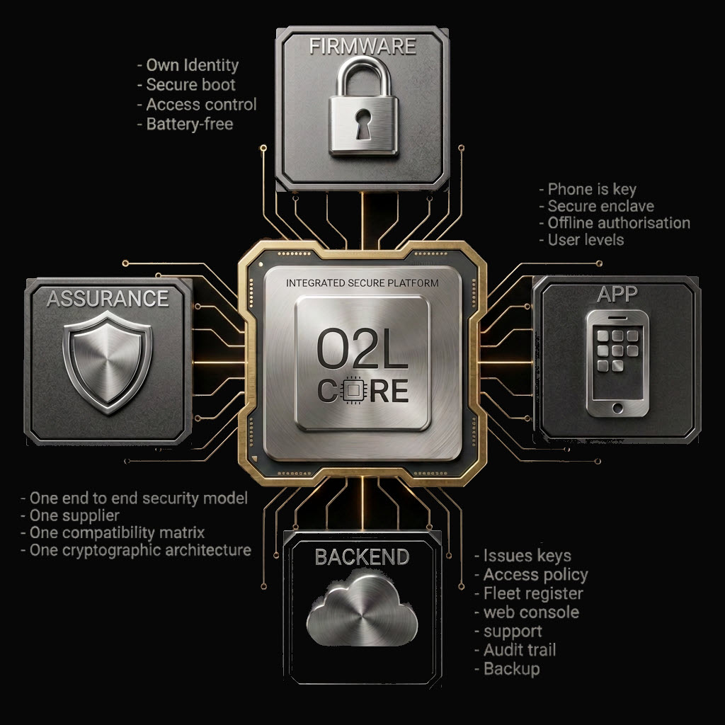 O2LCORE -  all of the four functions