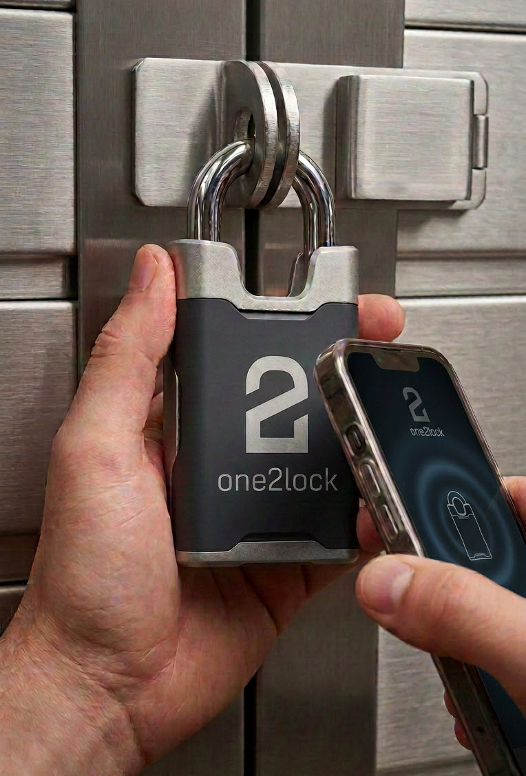 One2Lock opening by phone harvesting