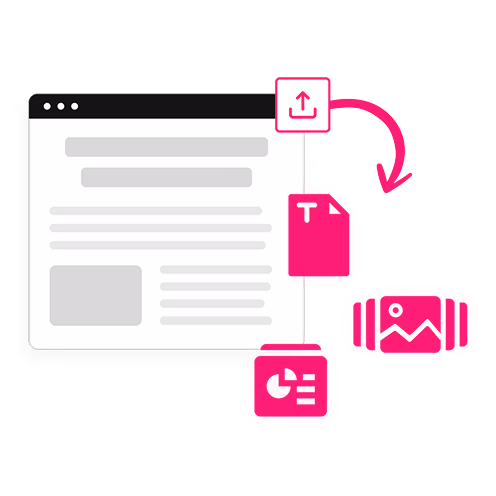 Use pre-made templates for upsells