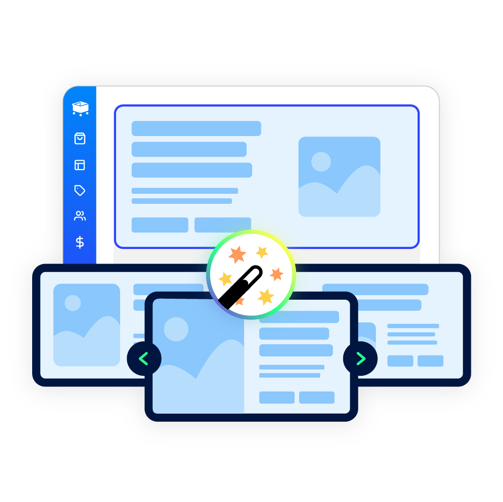 Create a new upsells in seconds