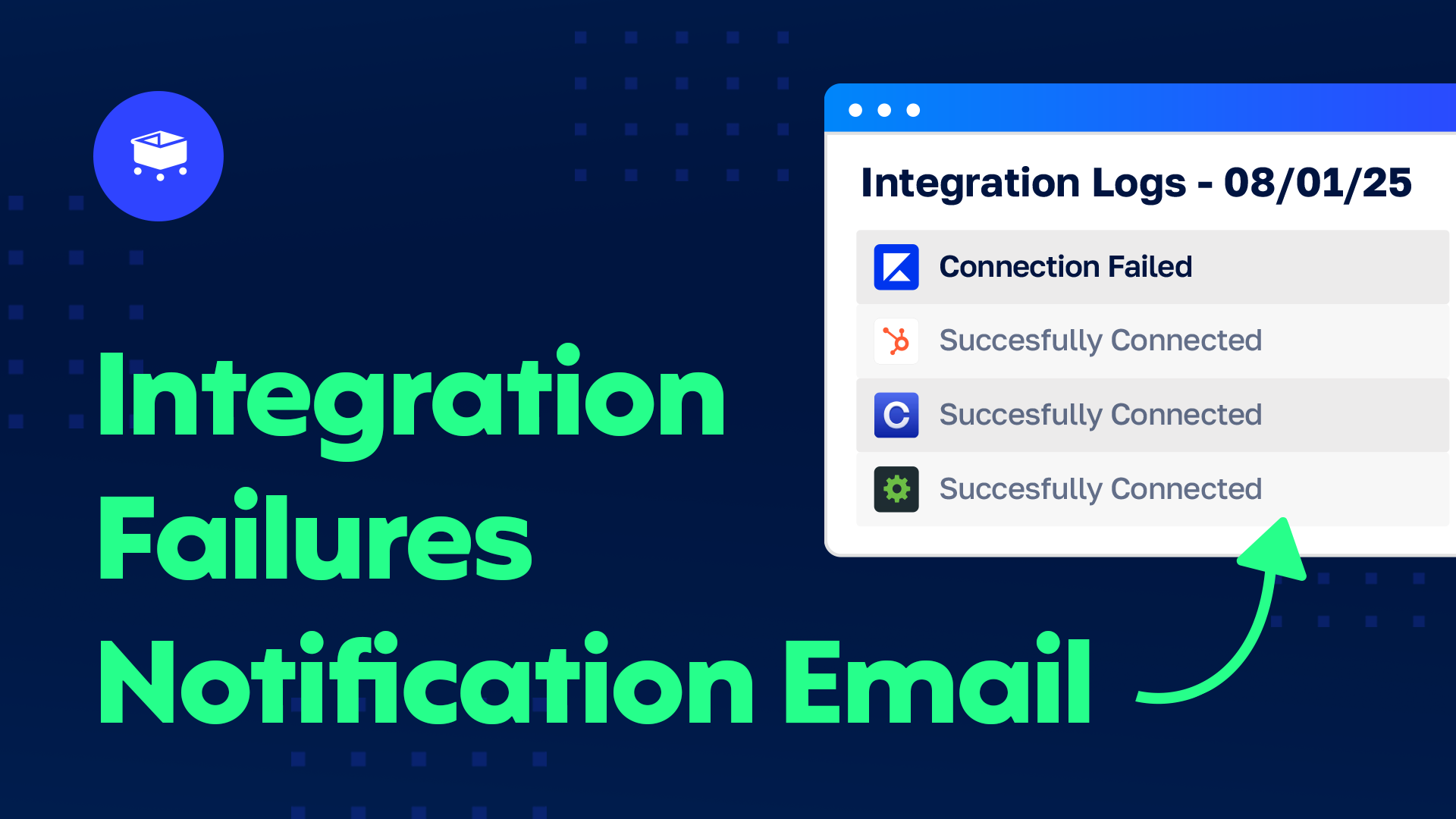 Integration Failures Notification Email