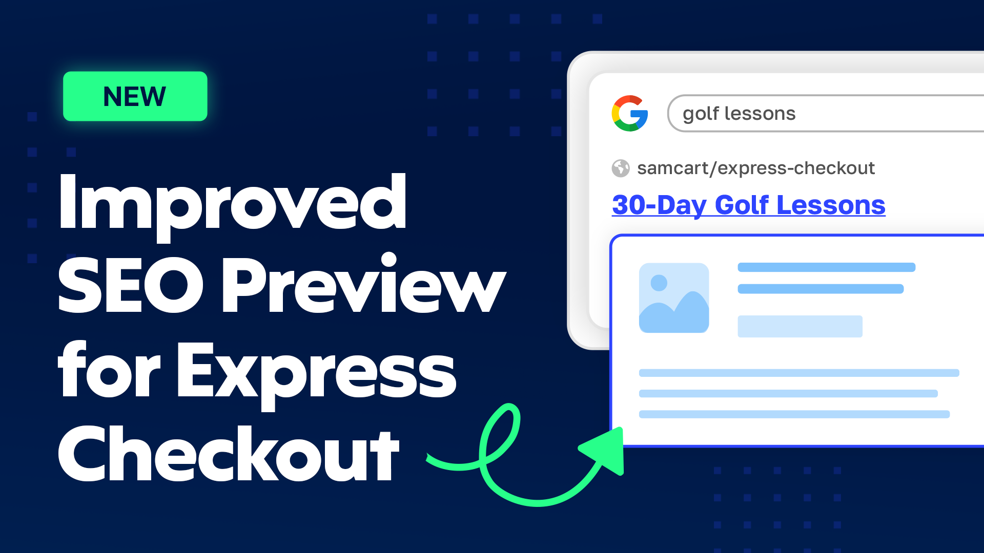 Improved SEO preview for Express Checkout links
