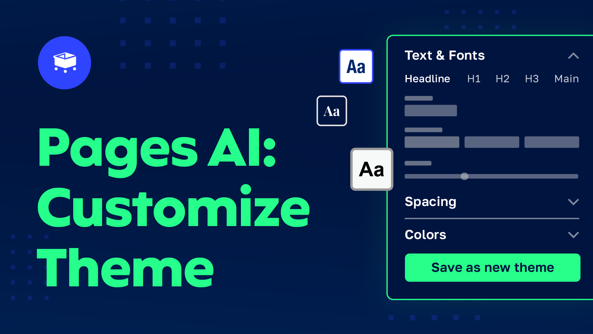 Pages AI: Customize Theme Color Palettes