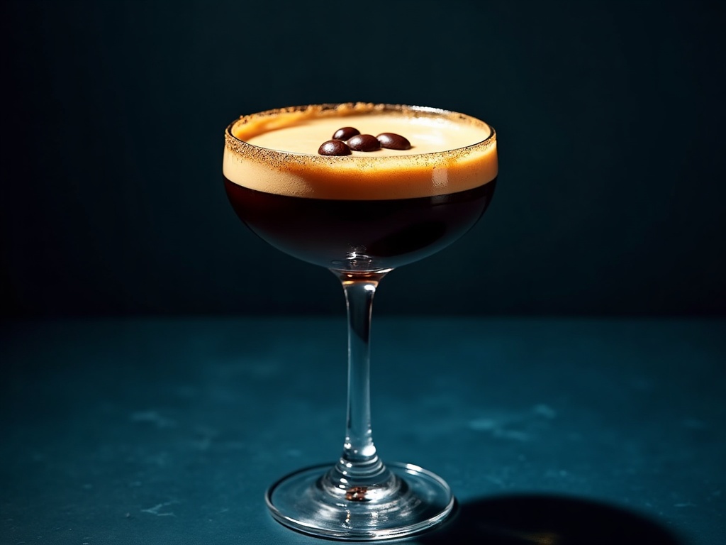 Mar Azul Coffee Tequila in a Medianoche cocktail