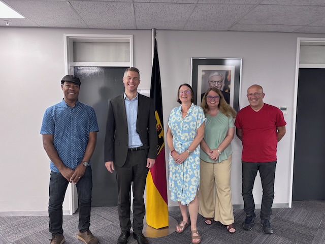 Treffen mit dem stellv. Deutschen Botschafter in Windhoek