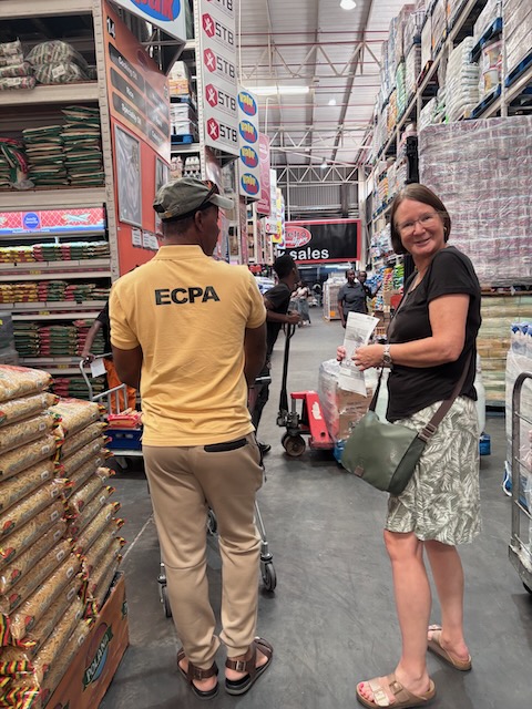 Einkaufen im Großmarkt