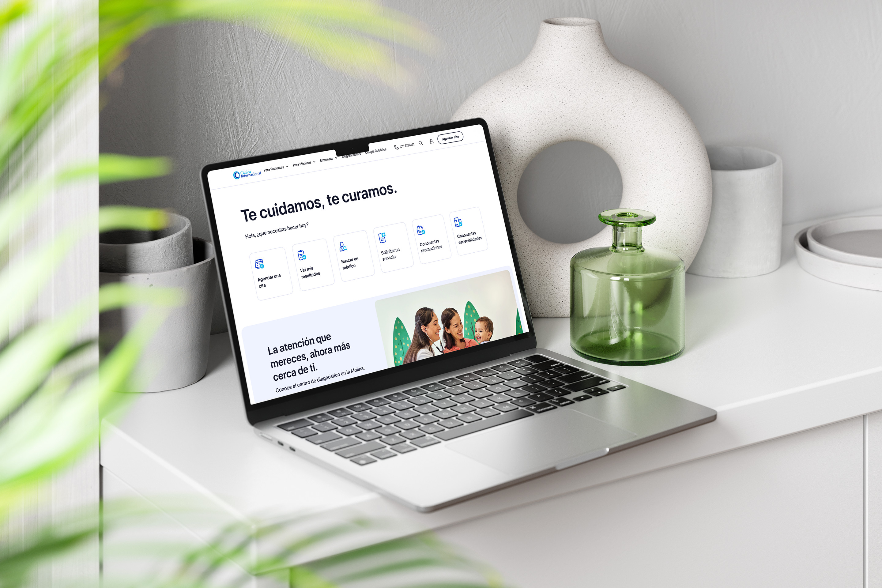 Finished project images with mockups
