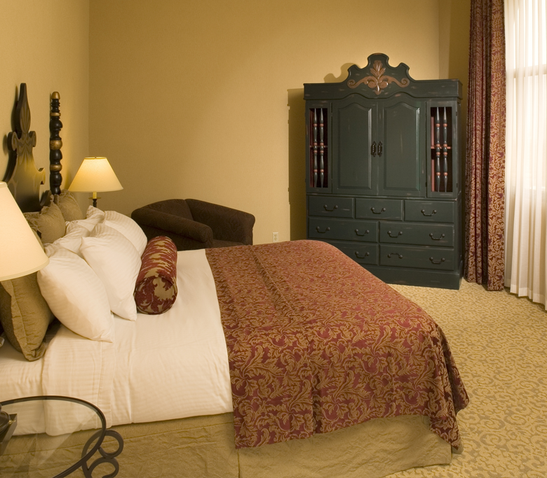 King guest room Hotel Chimayo