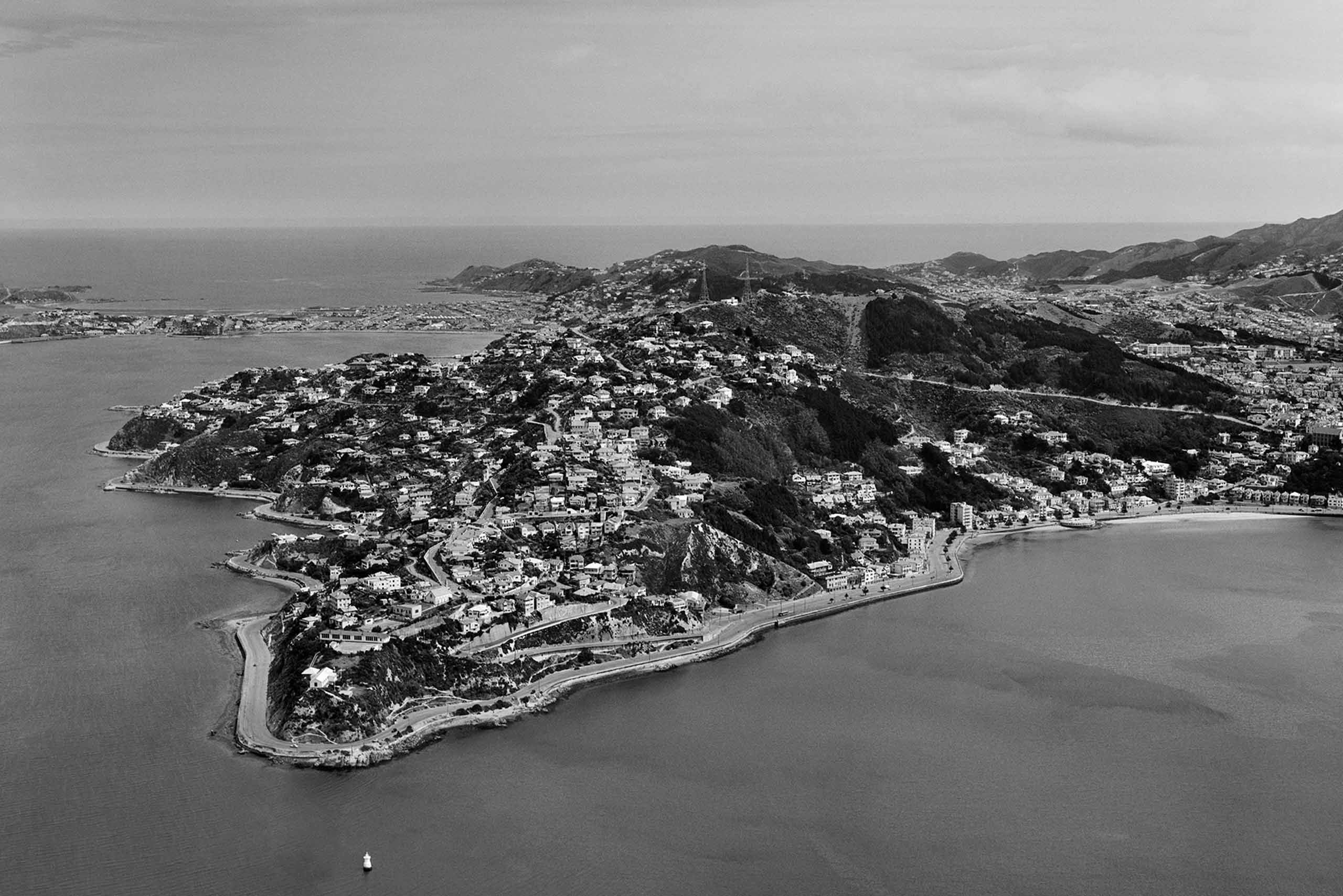 oriental-bay-wellington-1951-poster-print