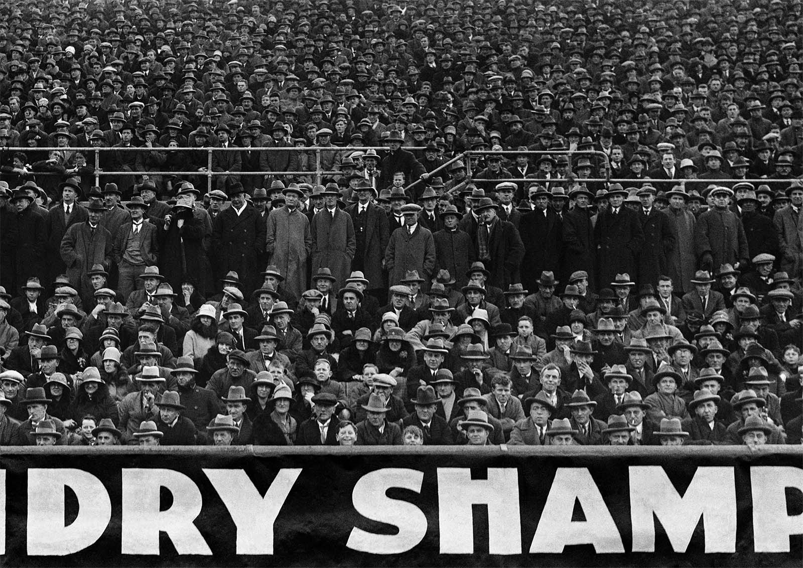 rugby-crowd-petone-vs-varsity-wellington-1927-black-framed-poster-print