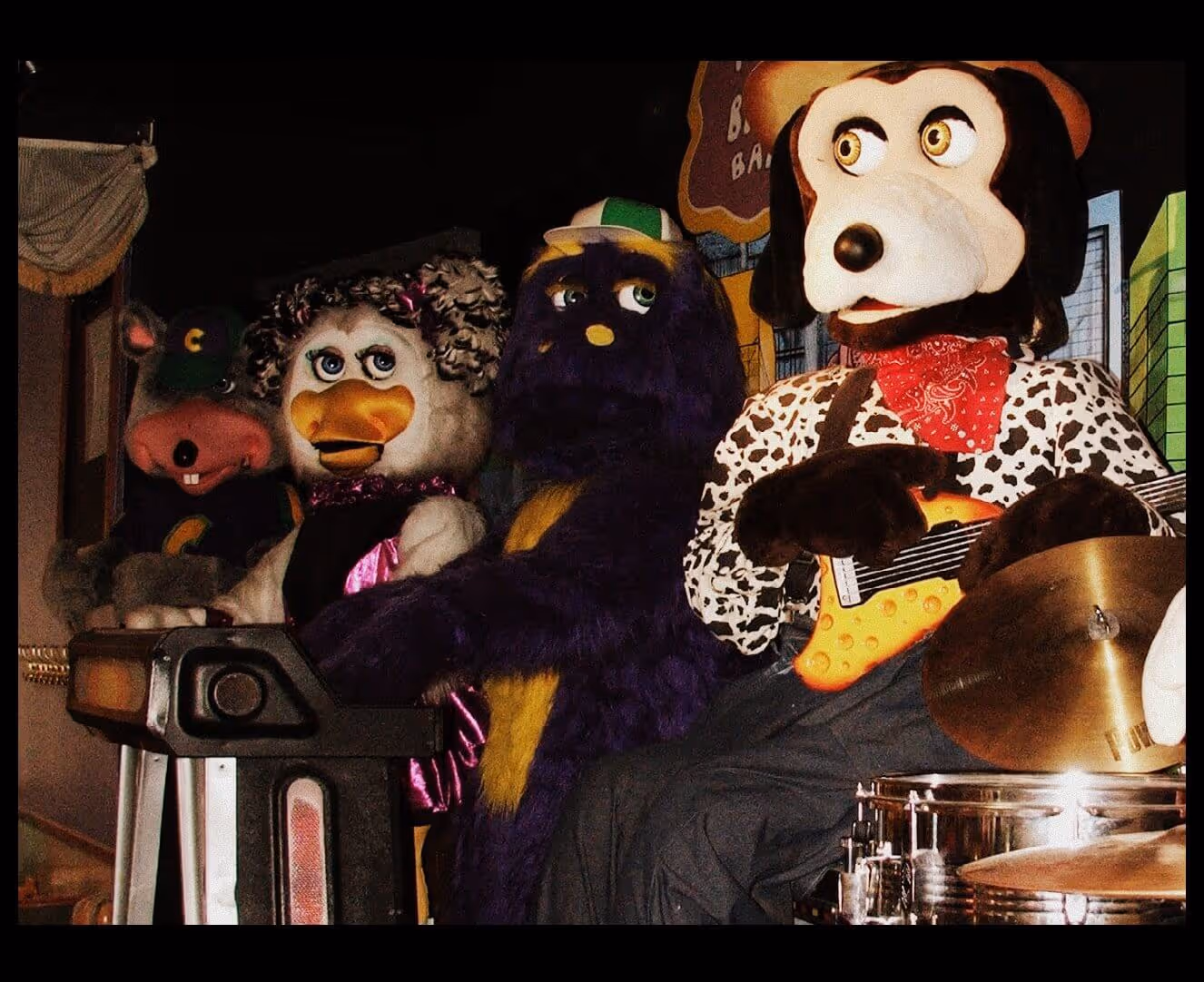 Chuck E. Cheese Animatronic band