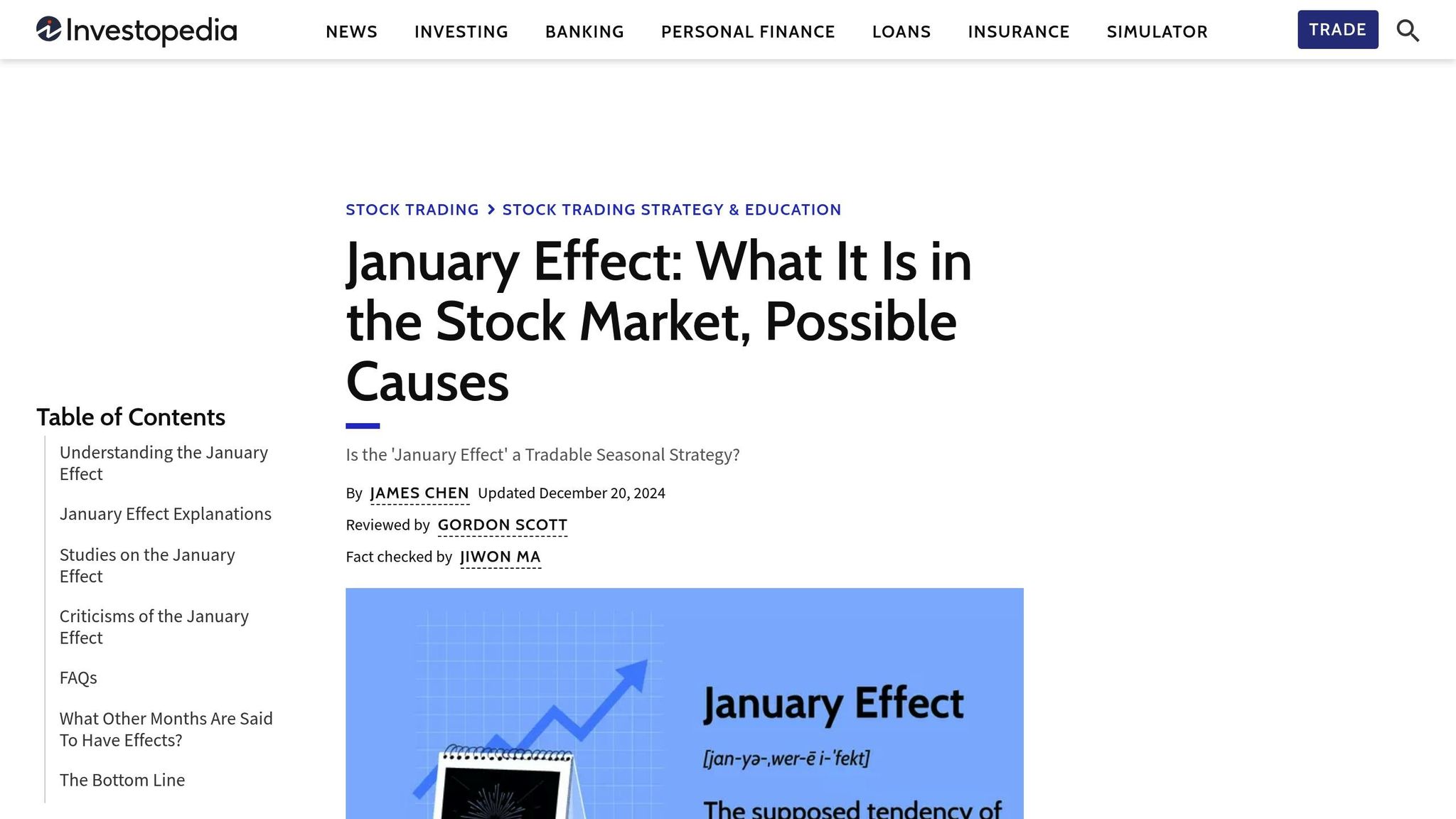 January Effect