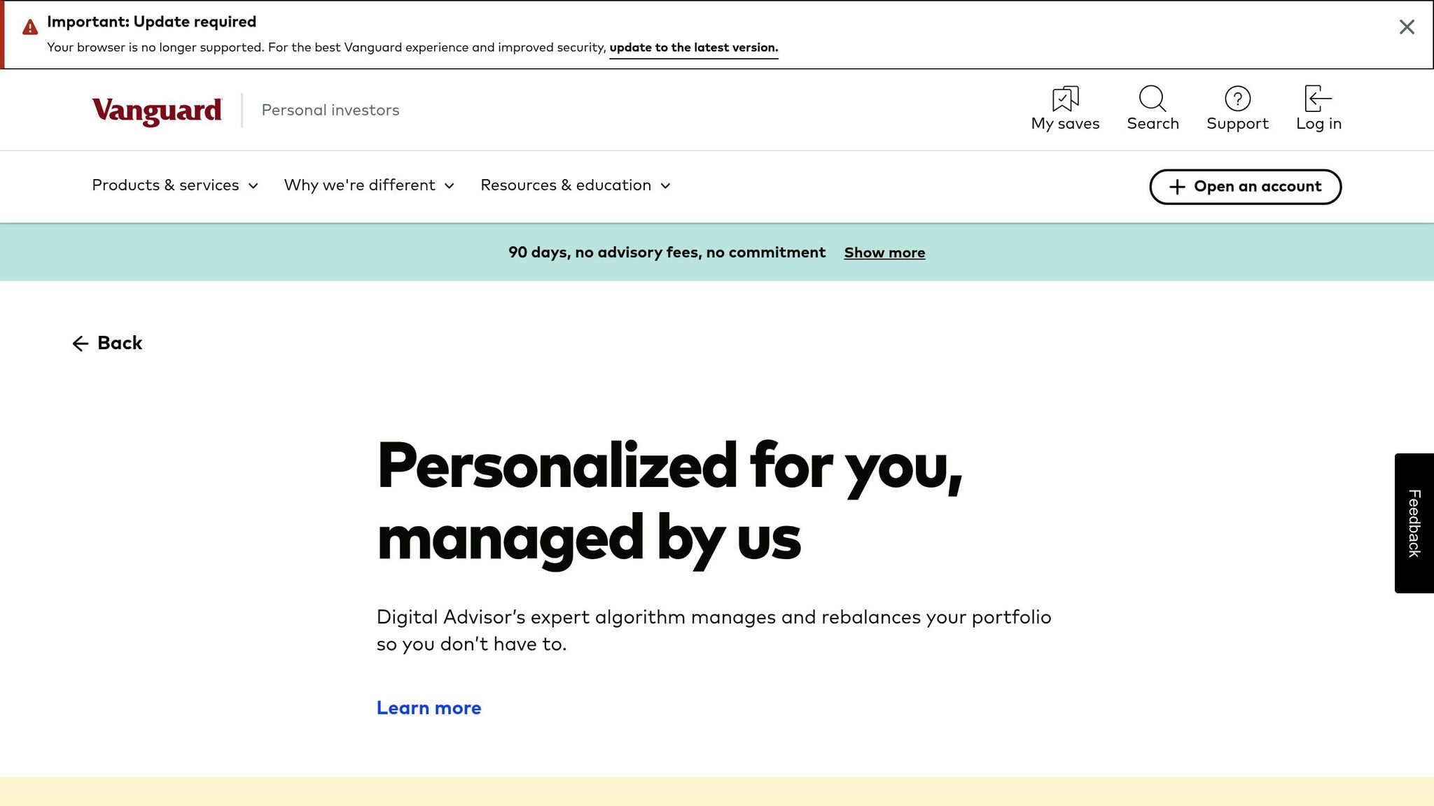 Vanguard Digital Advisor