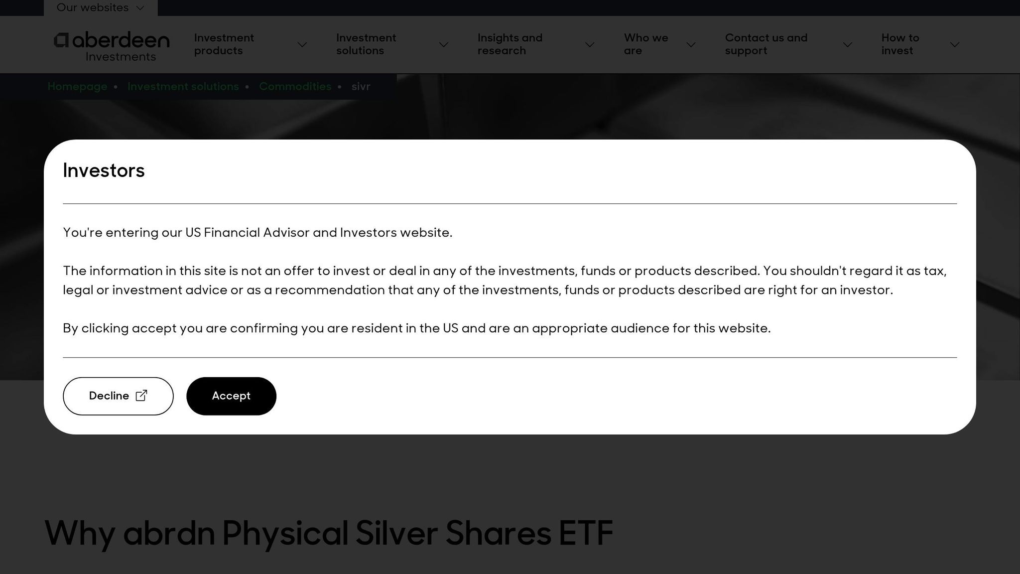 abrdn Physical Silver Shares ETF
