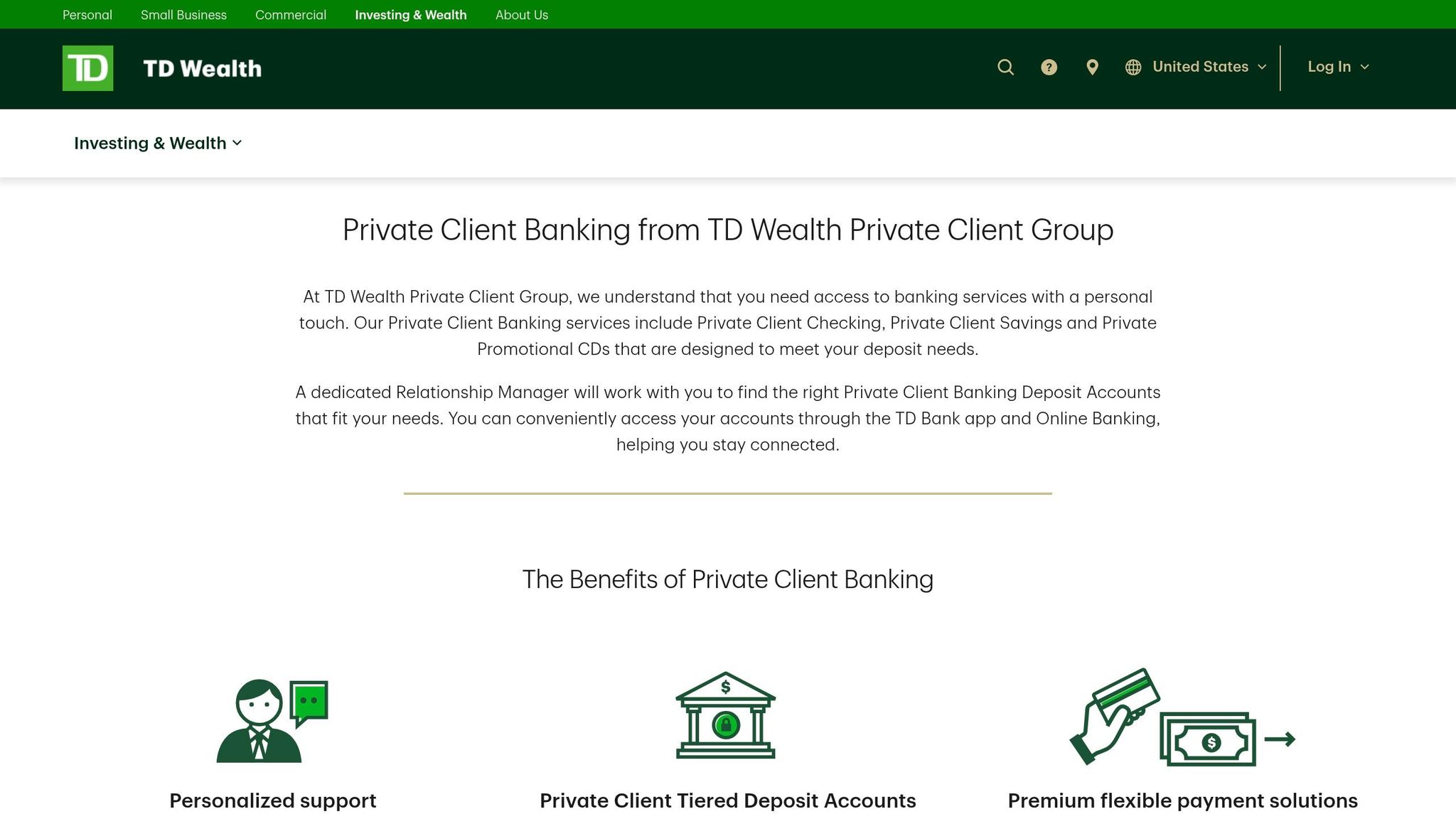 TD Bank Private Banking