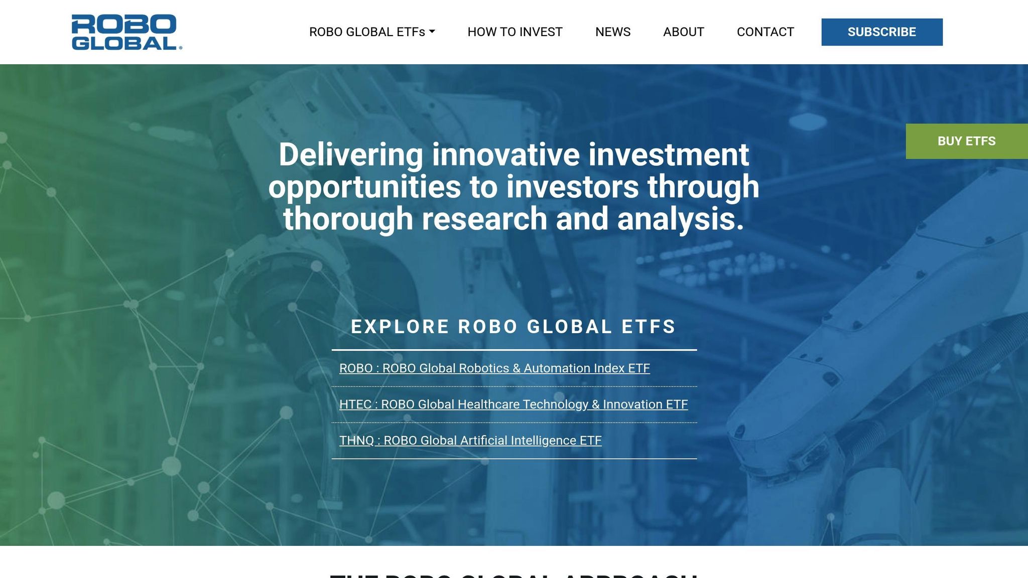 ROBO Global Robotics and Automation Index ETF