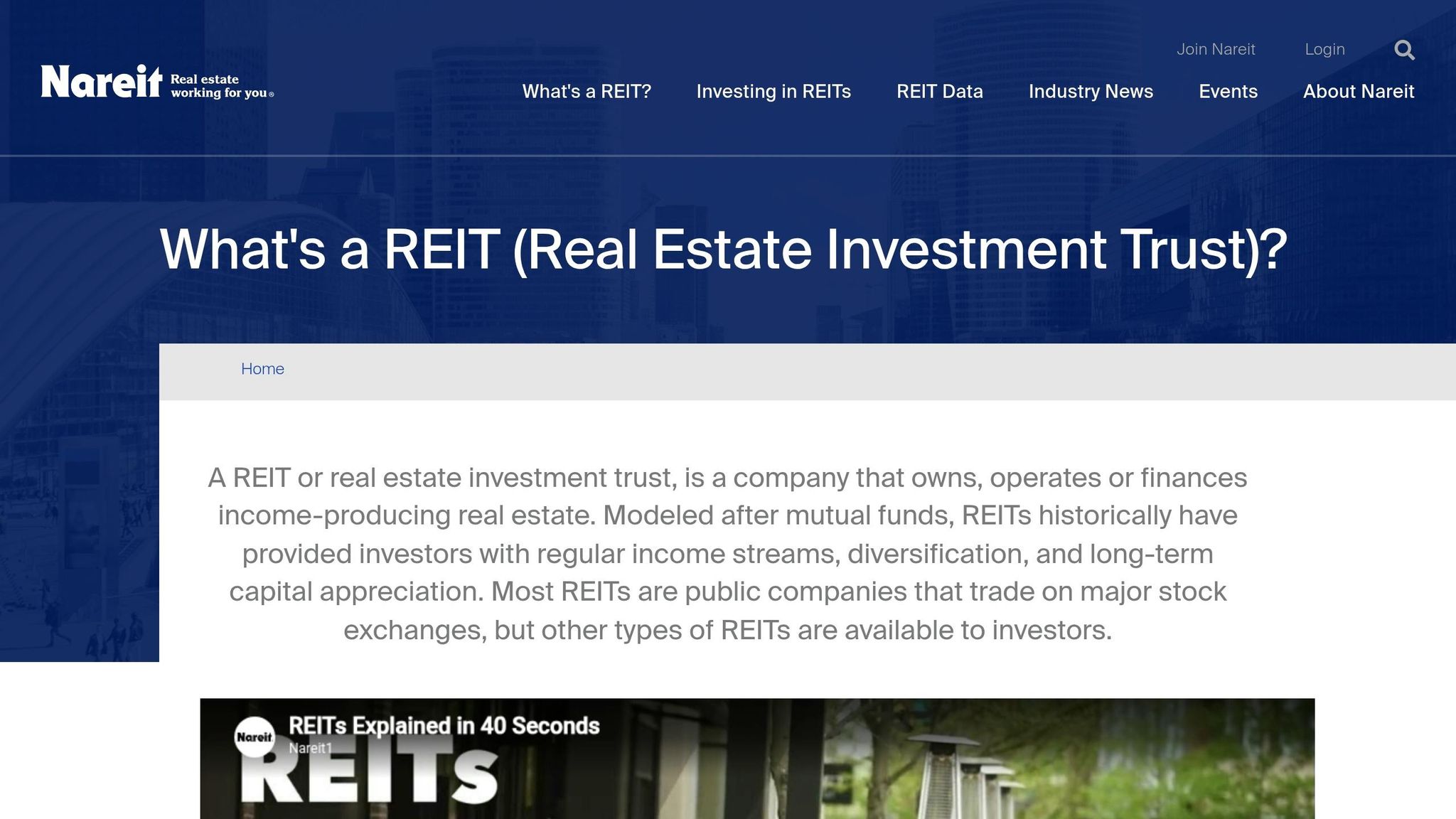 REITs