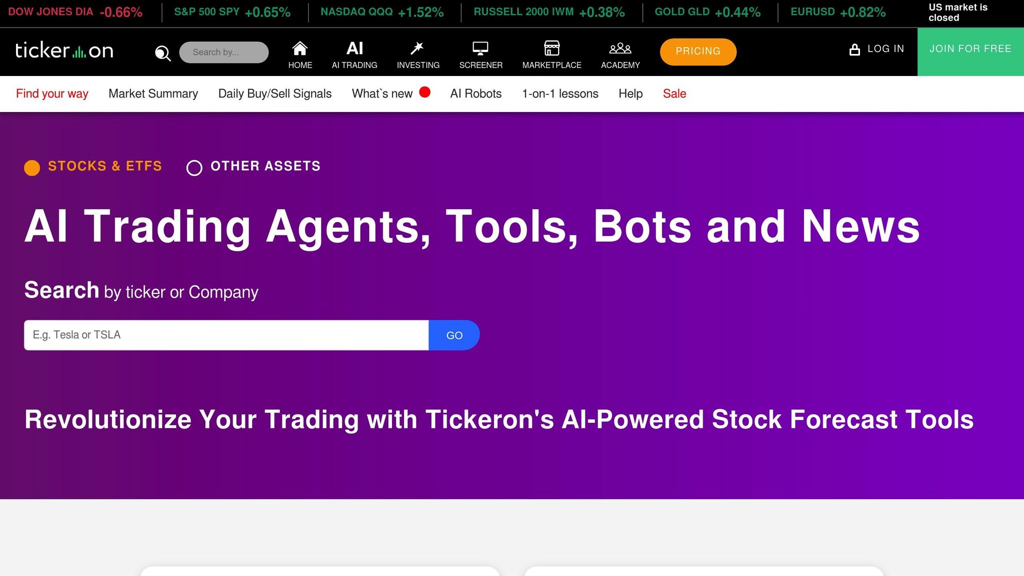Tickeron