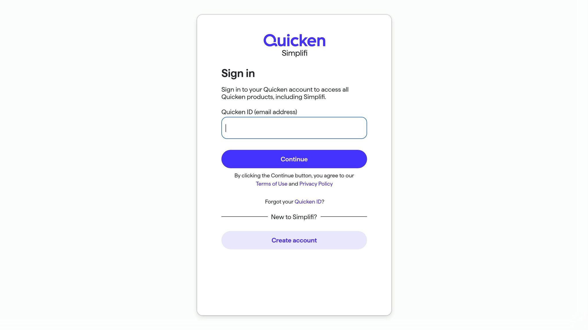 Quicken Simplifi