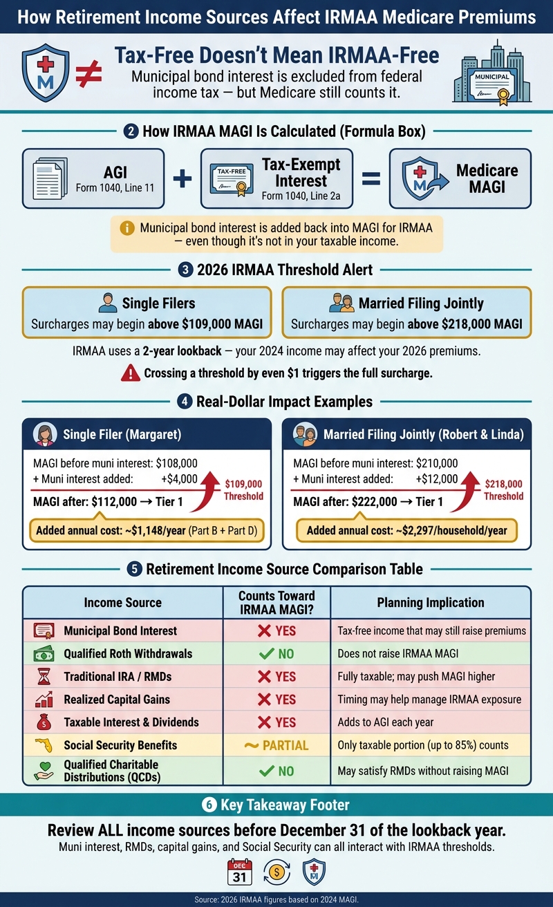 How Retirement Income Sources Affect IRMAA Medicare Premiums