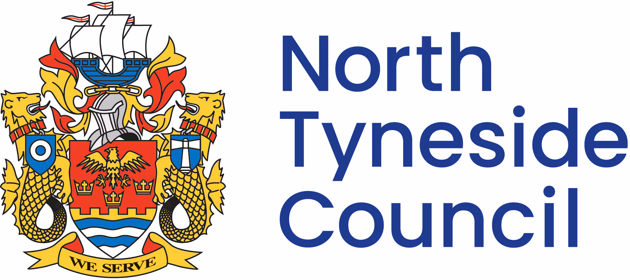 North Tyneside Council logo.