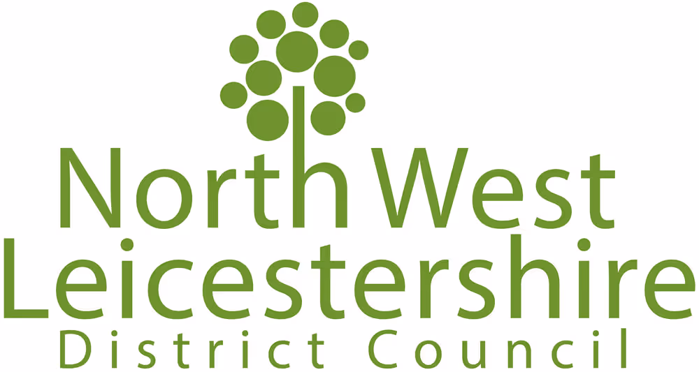 North West Leicester District Council logo.