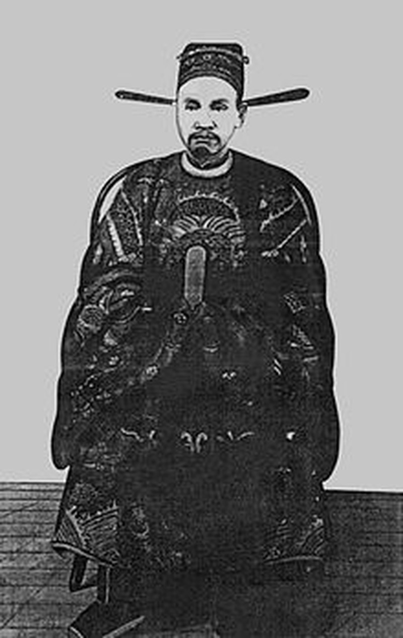 vintage picture of Thieu Tri Emperor