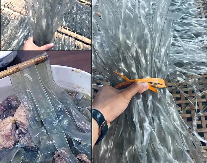 Vietnamese Noodle made from Dong