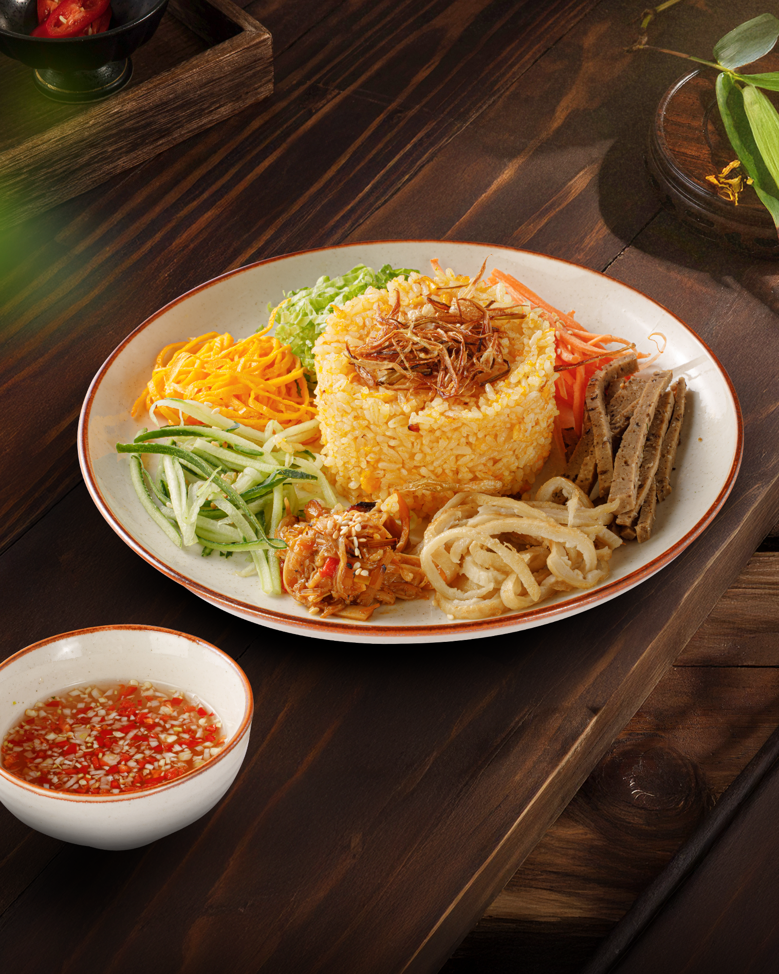 Com Am Phu, our version at Kim Long Dining restaurant