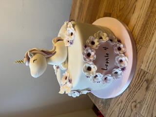 fondant einhorn