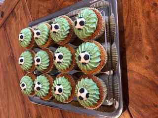cupcakes fussball