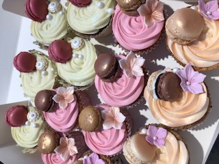 cupcakes macaron