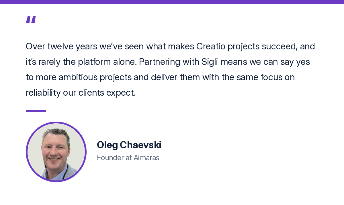Quote by Oleg Chaevski, Founder at Aimaras
