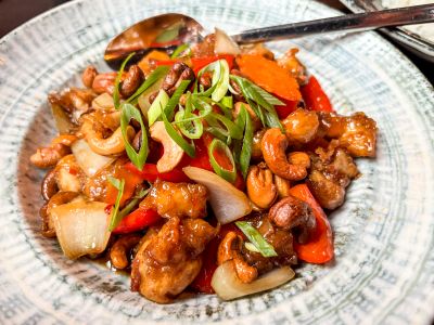 Thai, italiensk og srilankansk