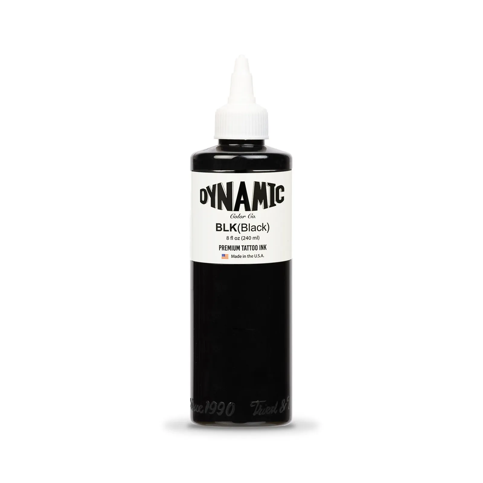 Dynamic Black tattoo ink, 8 oz bottle