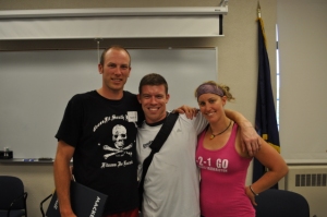 Kevin, Jon (Again Faster) and Janine (CrossFit Bathurst)