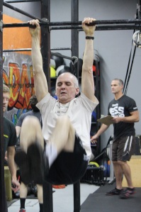 Gerry shows that being 60 doesn't mean jack shit. He can throw around weights with the best of them!