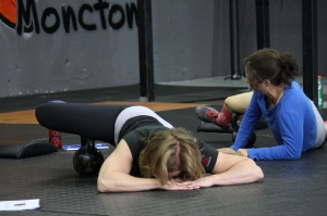 Lora and Maria finding out that mobility is the key to lifting