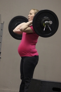 Pregnancy isn't preventing Wendy from CrossFitting